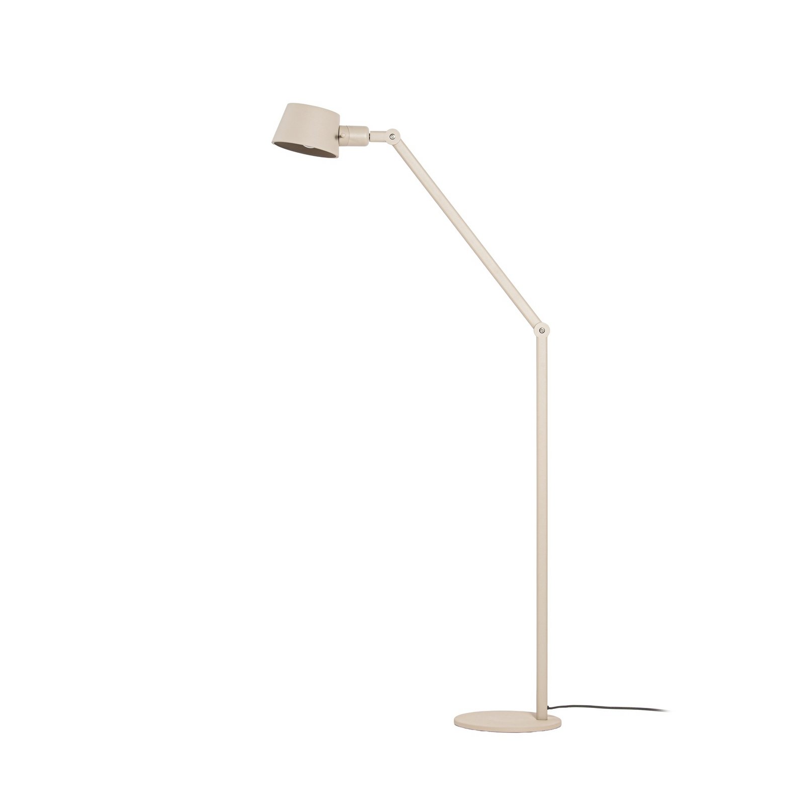 Lucande stojacia lampa Silka, 173 cm, béžové, nastaviteľné, E27