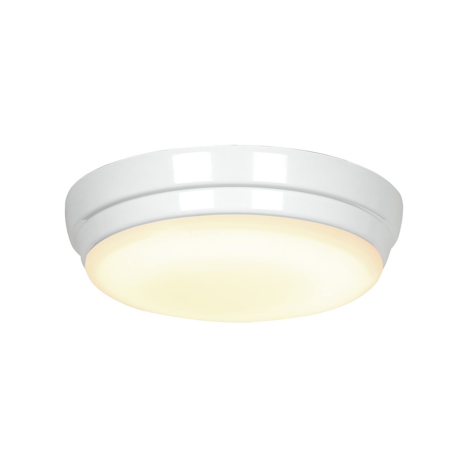 Luminaire en saillie LED pour ventilateur ECO PLANO II, blanc