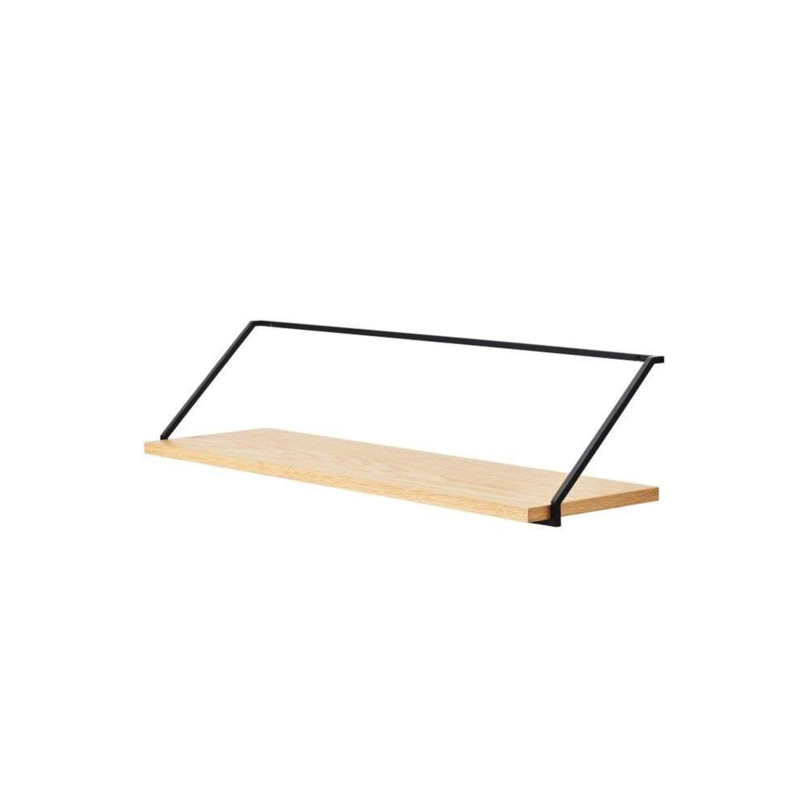 Rail Raft L92 Black/Light Oak - Audo Copenhagen