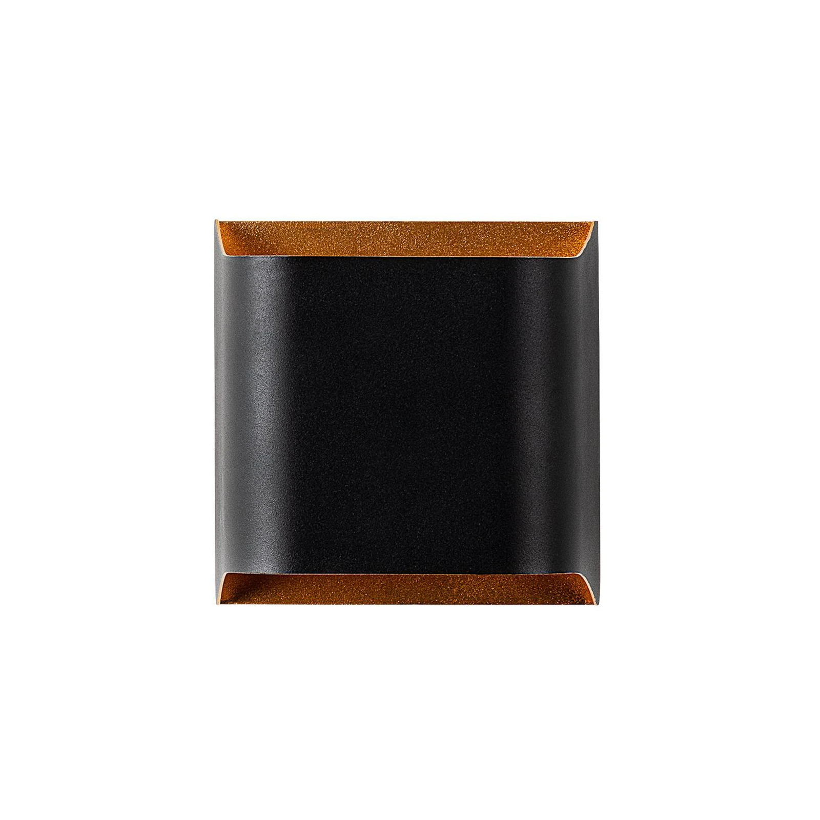 Sieninis šviestuvas „Bera“, juodos spalvos, 15 x 15 cm, metalas, G9
