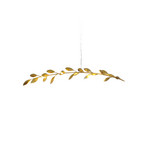 Hanglamp Riso, 11-lamps, goud