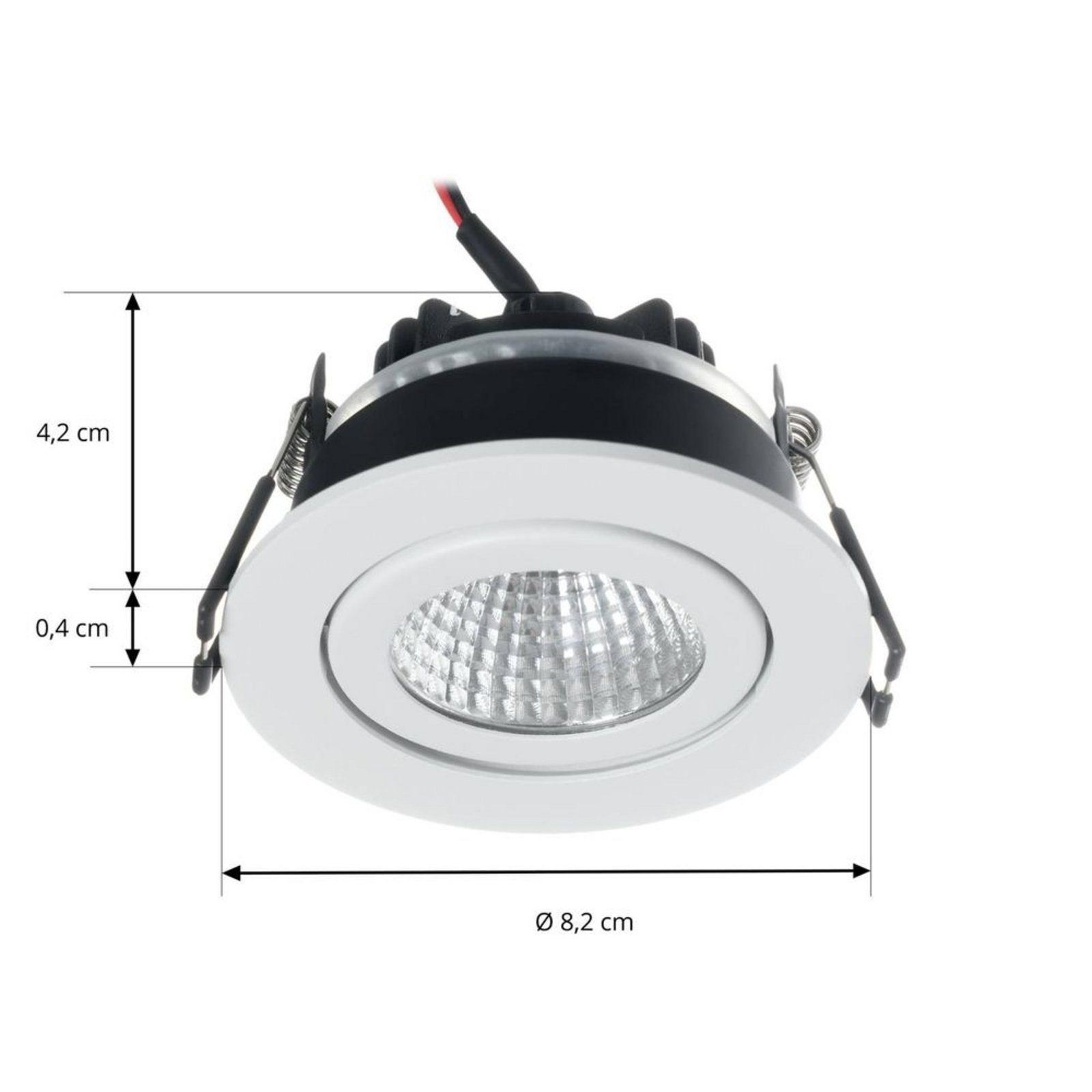 Jyra LED Spot încastrat 2700K IP65 Alb - Arcchio