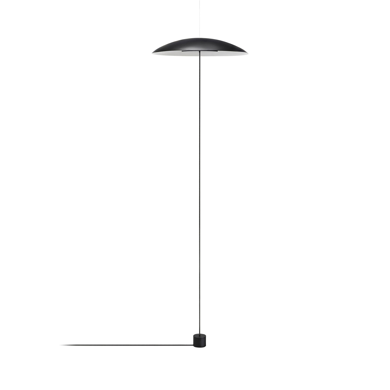 LEDS-C4 Noway Single LED-Stehlampe gerade, schwarz