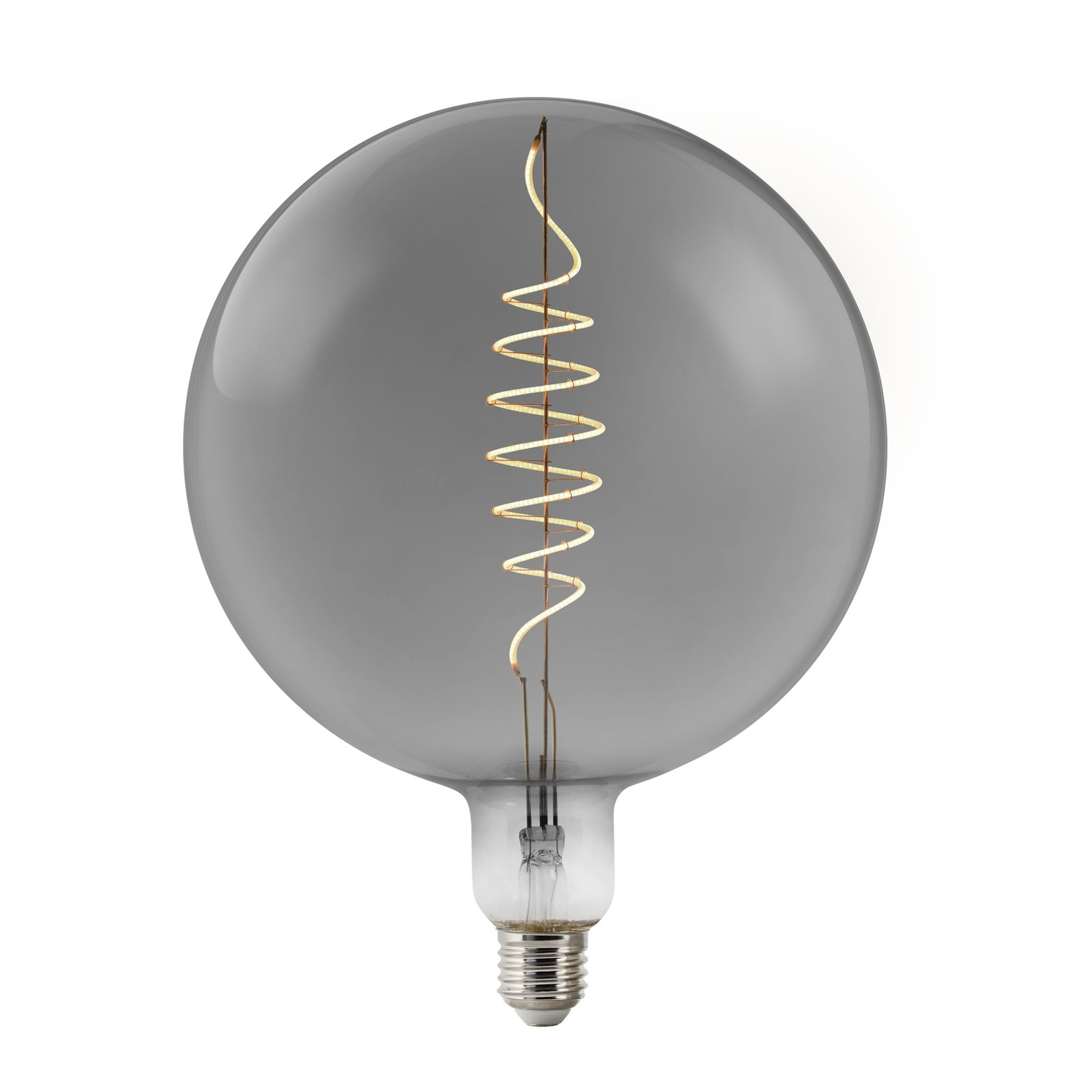 Bec Smart 4,7W (100lm) 1800K Dim. Smoked Deco E27 - Nordlux