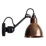 304SW Fali Lámpa Black/Raw Copper/White - Lampe Gras