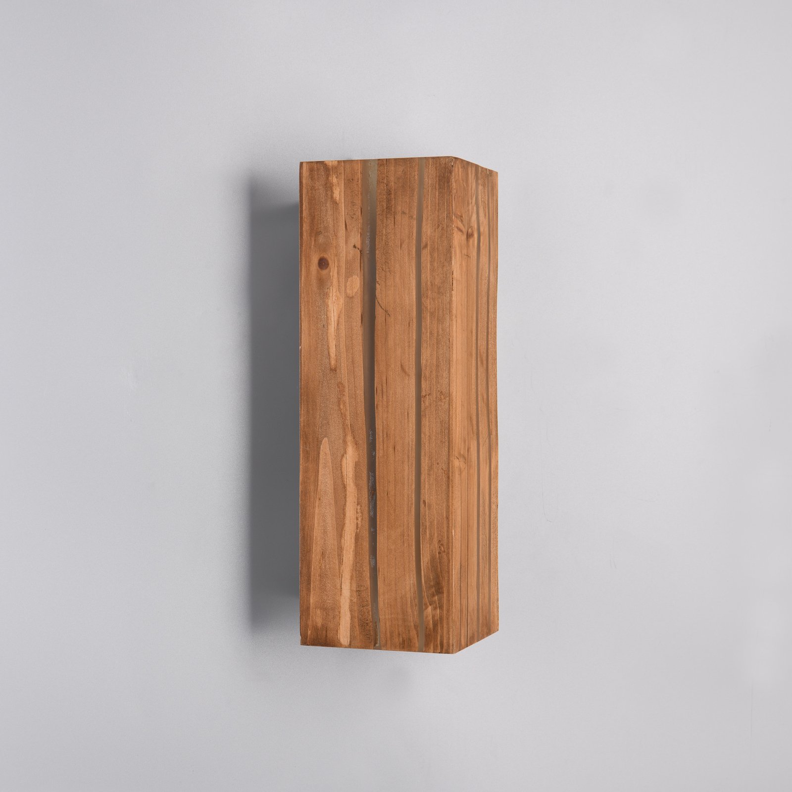 Karuni wall light, natural, wood, metal, E14