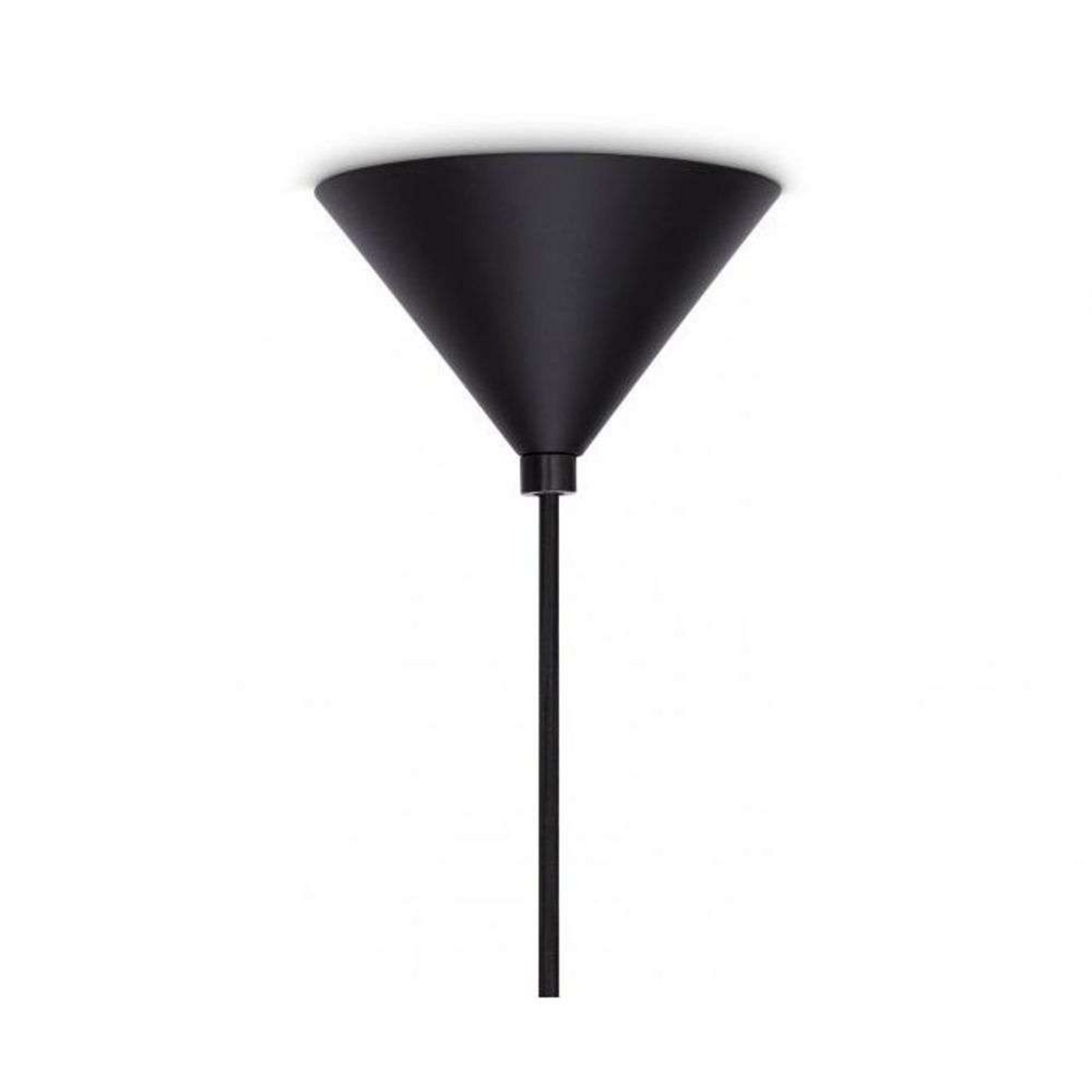 Beat Tall LED Pendant Glossy White/Brass- Tom Dixon