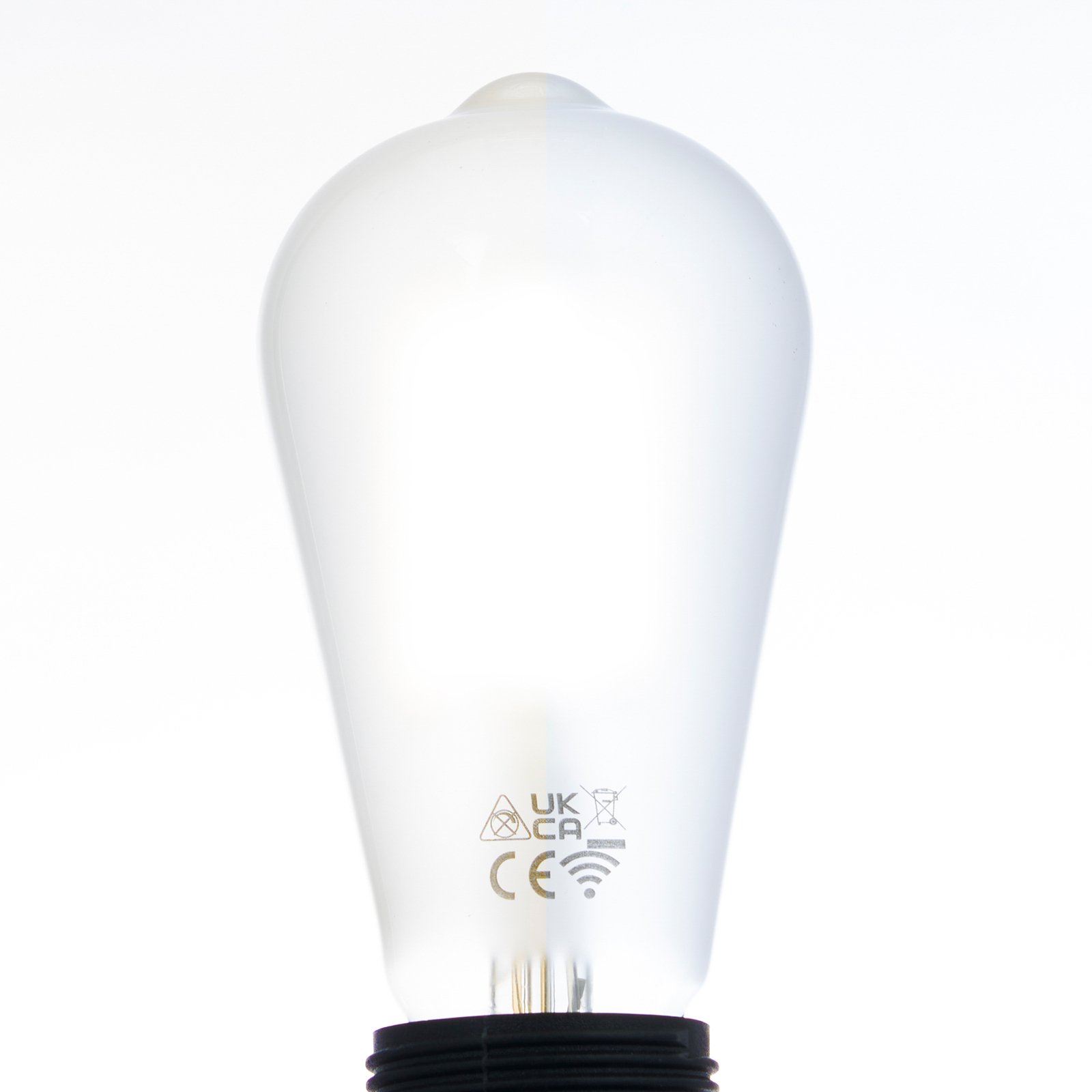 Smart LED-E27 ST64 7W WLAN matná tunable white