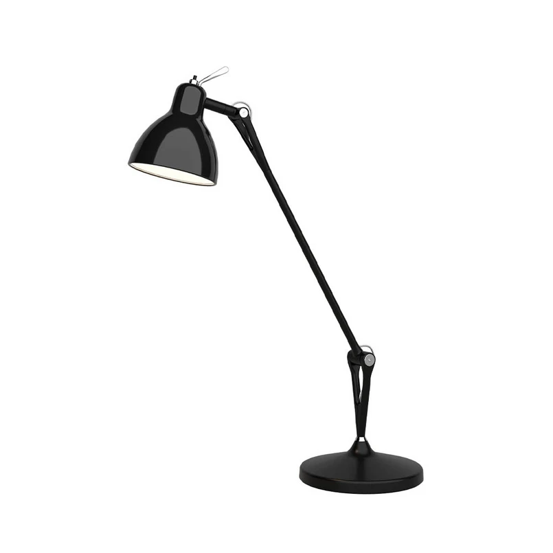 Rotaliana – Luxy T1 Tischleuchte Schwarz/Schwarz