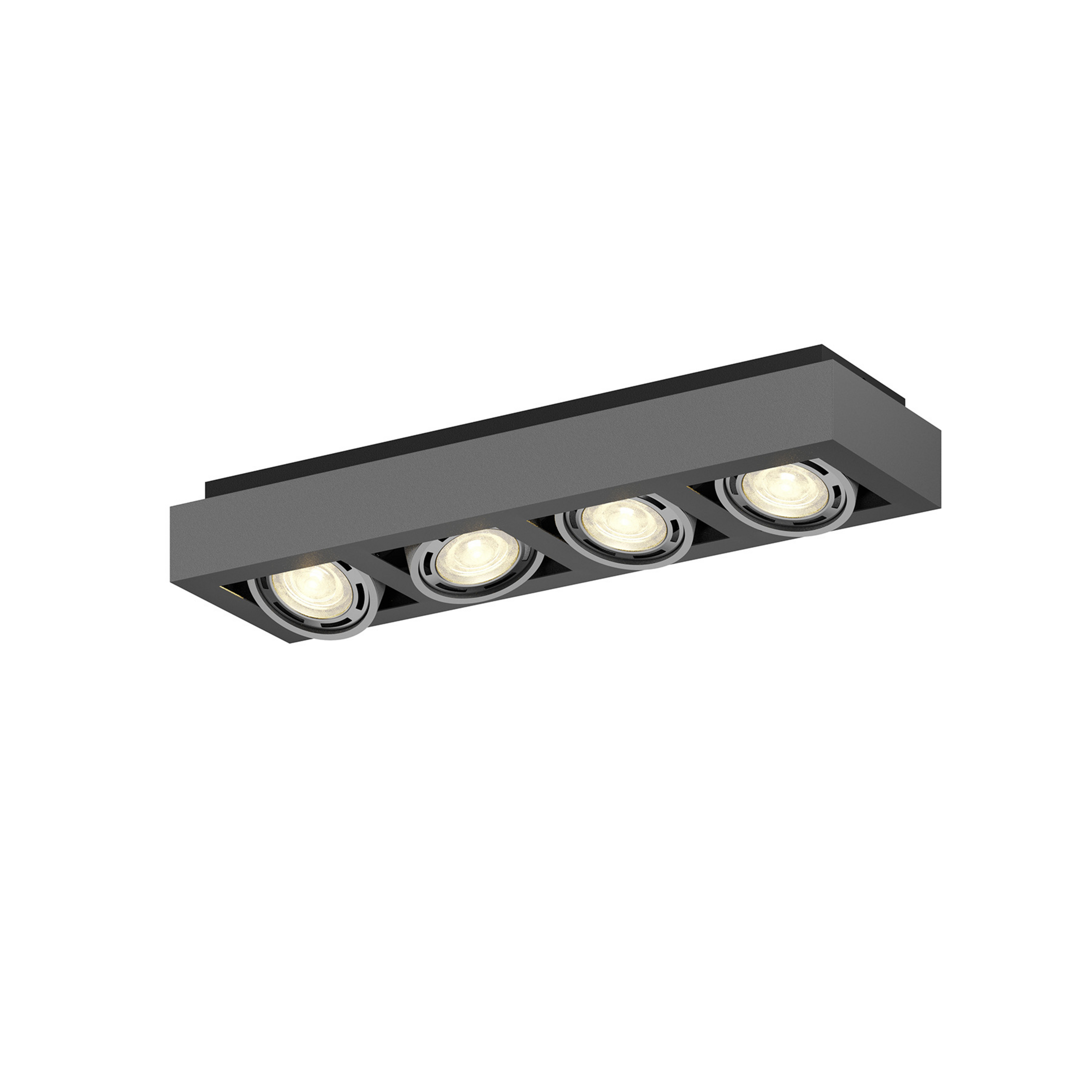 Ronka 4 Ceiling Lamp Dark Grey - Arcchio