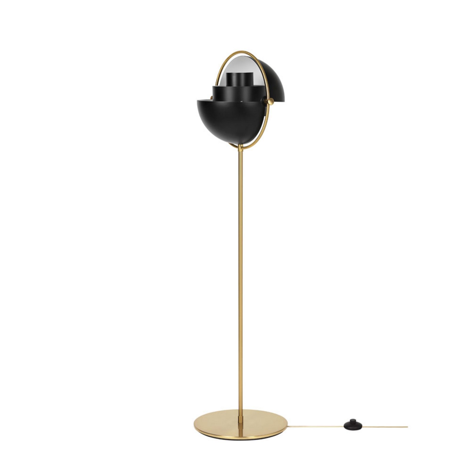 Multi-Lite Lampadar Brass/Black - GUBI