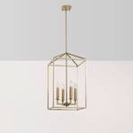 Lampadario Till 13256, color oro, metallo, 4 luci