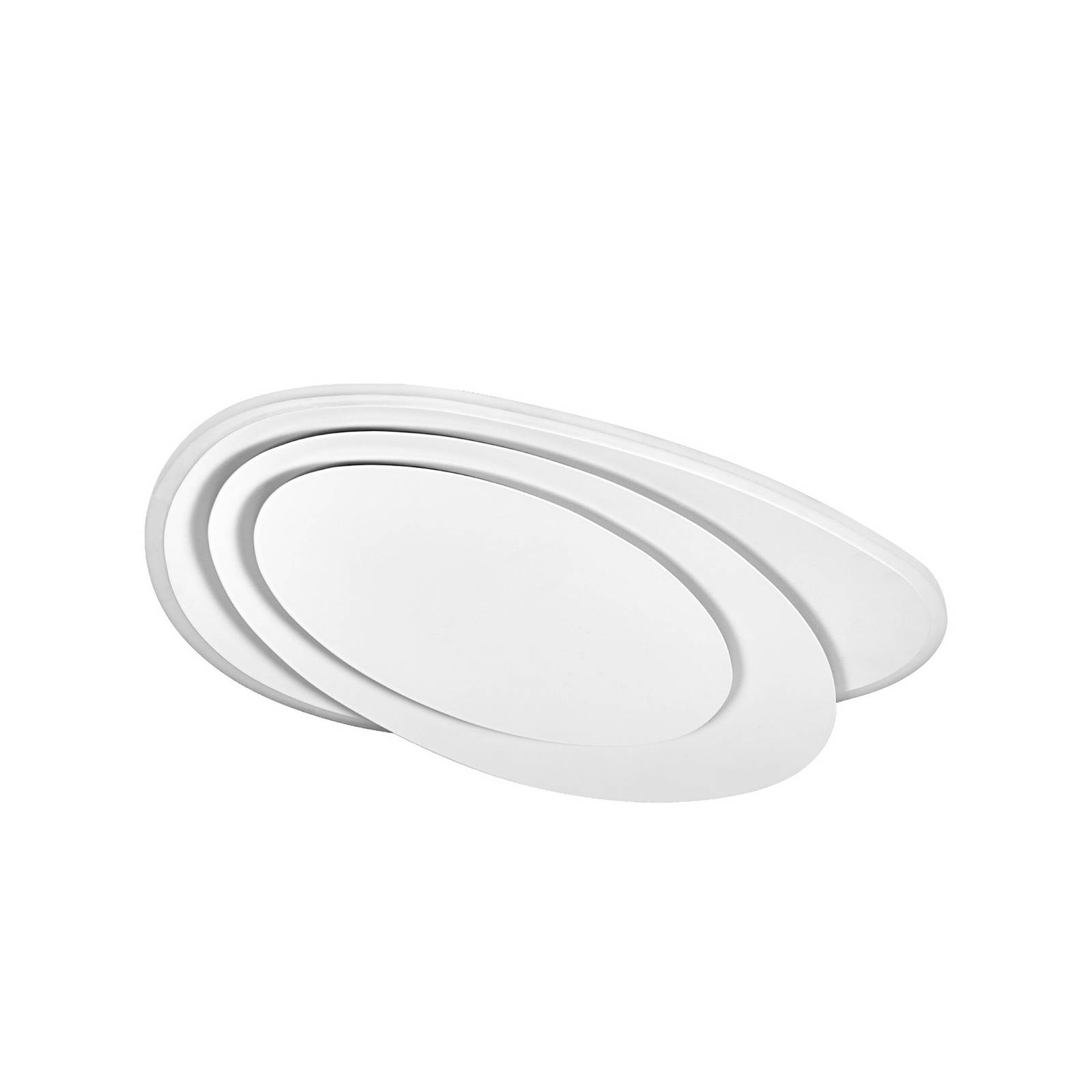 OSRAM LED-Deckenlampe ORBIS LAYERS, weiß, 49 x 36 cm, CCT