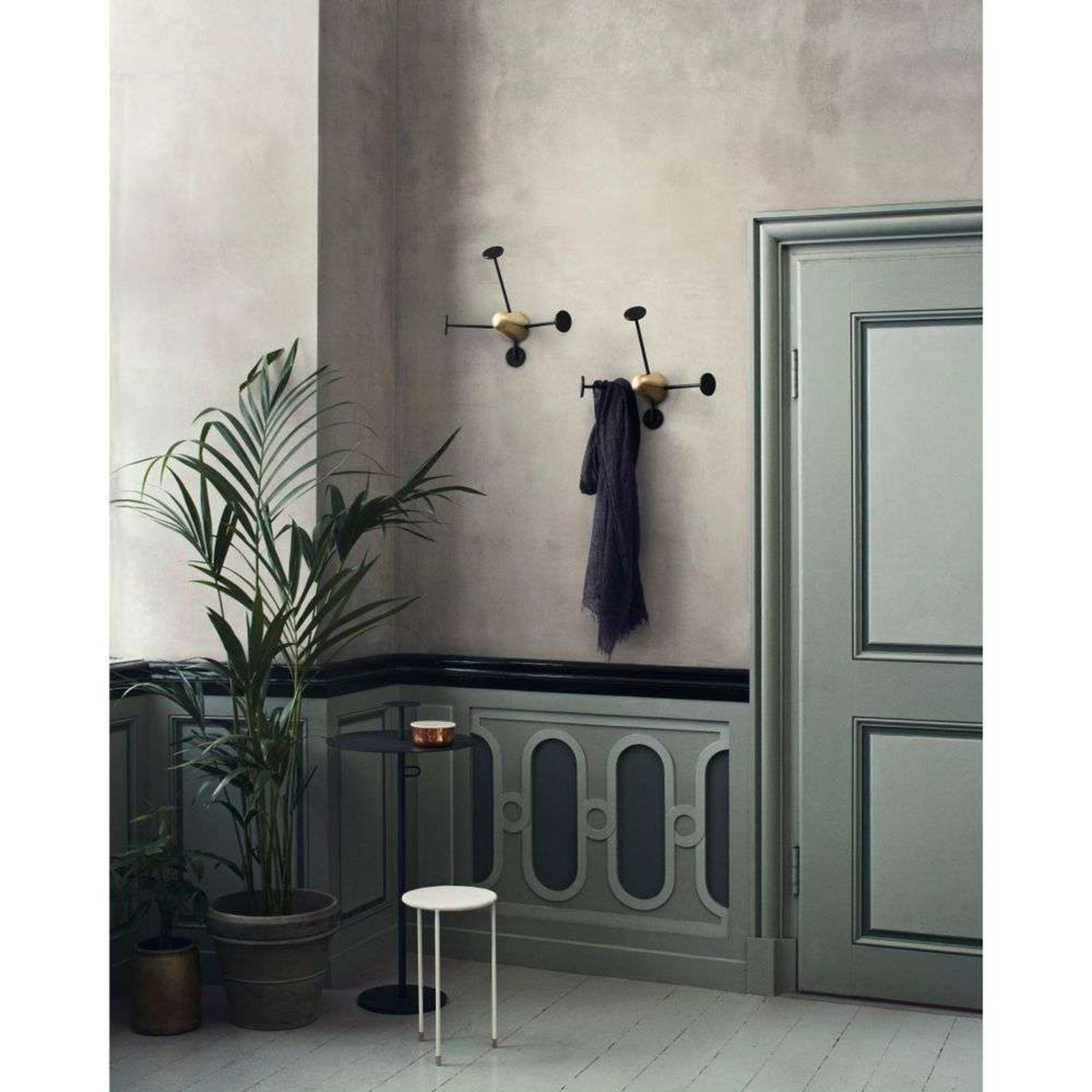 Matégot Coat Rack Soft Black - GUBI