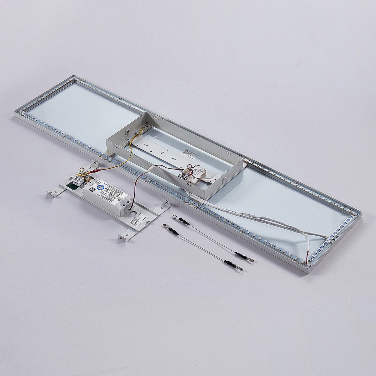 LED panel Brenda CCT s ovládaním, 29,5 x 119,5 cm