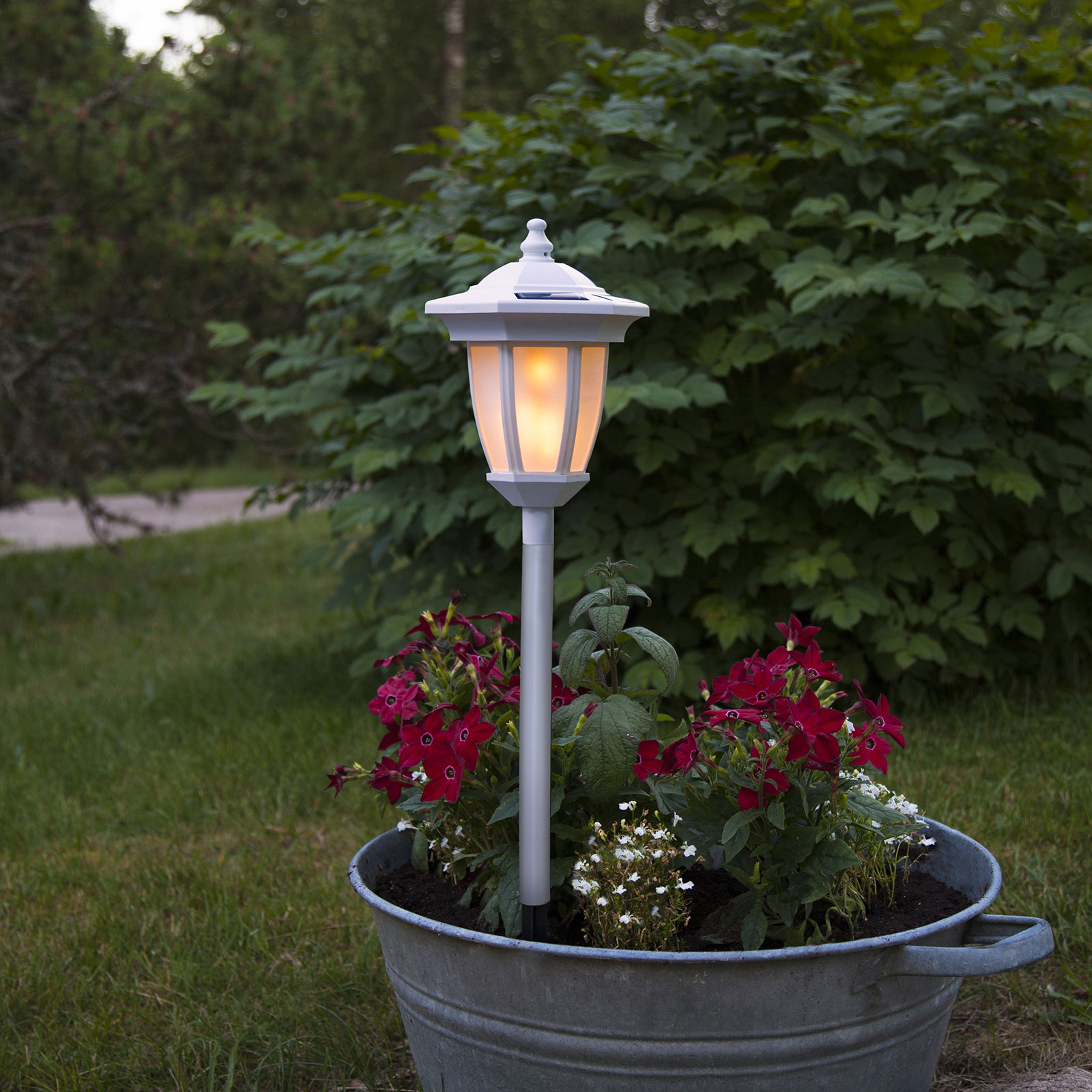 Flame LED solar light, 4 in 1