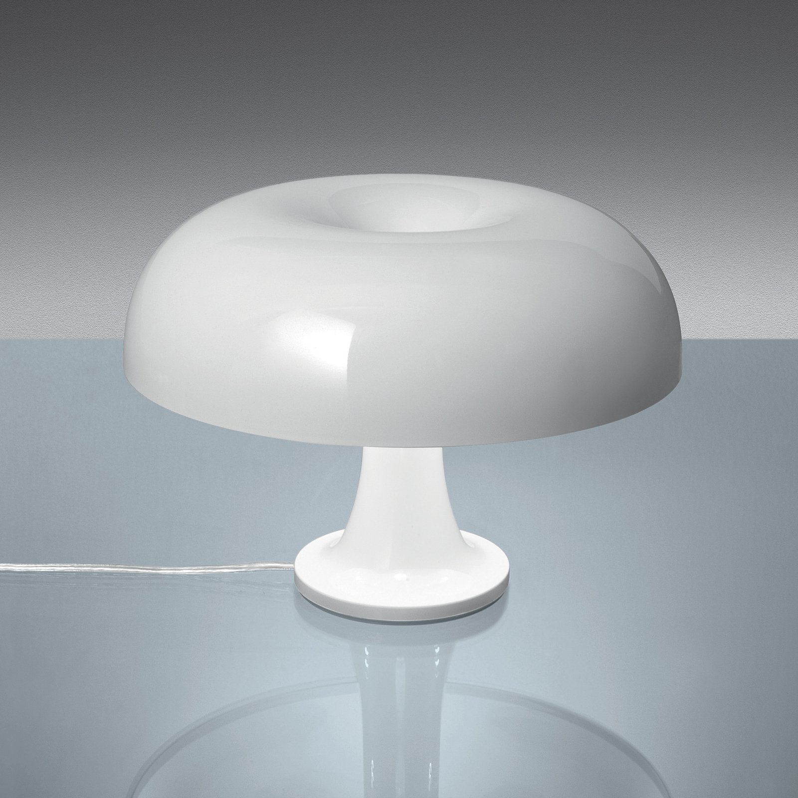 Artemide Nessino - lámpara mesa de diseño, blanco