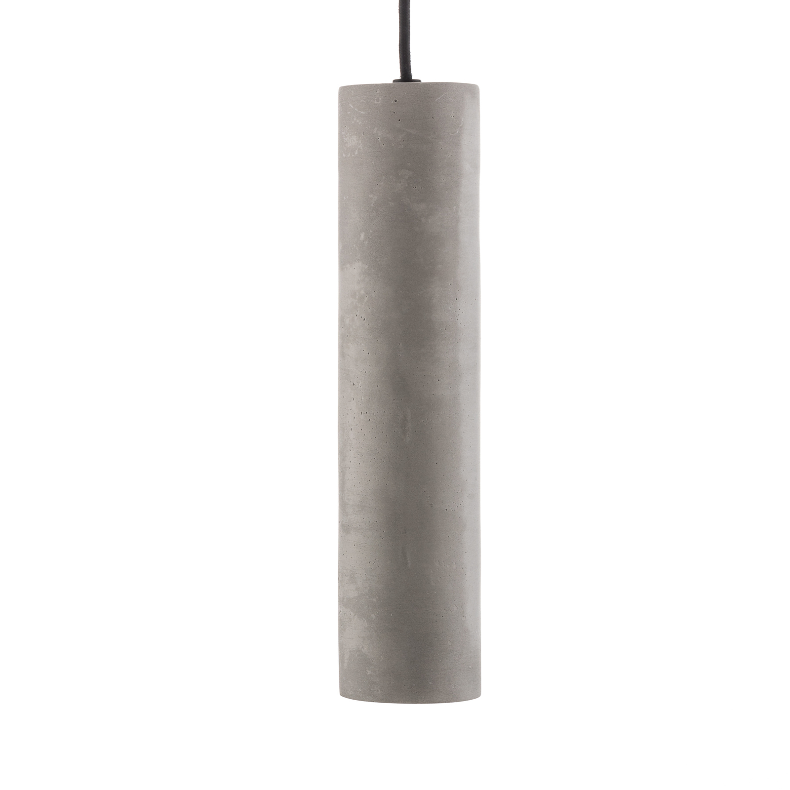 Tube hængelampe af beton, 1 lyskilde