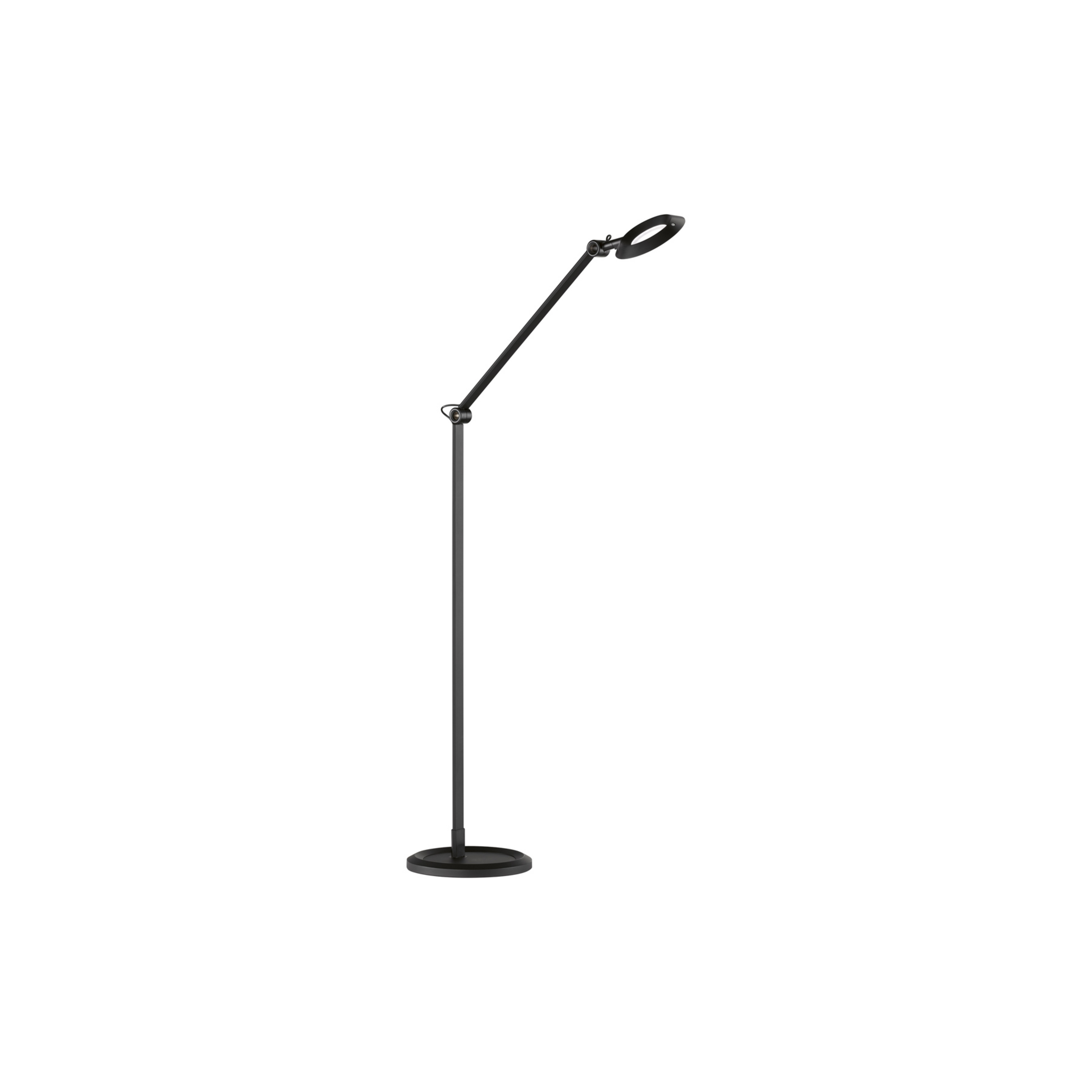 Schöner Wohnen Office LED-Stehleuchte schwarz matt