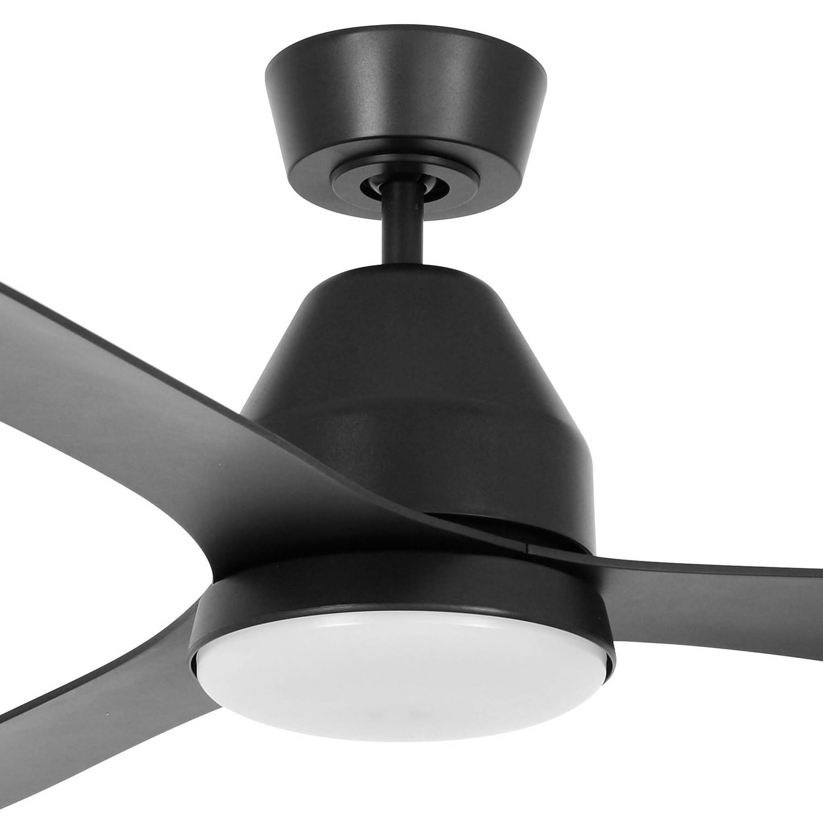 Whitehaven Deckenventilator mit Licht schwarz leise - Beacon