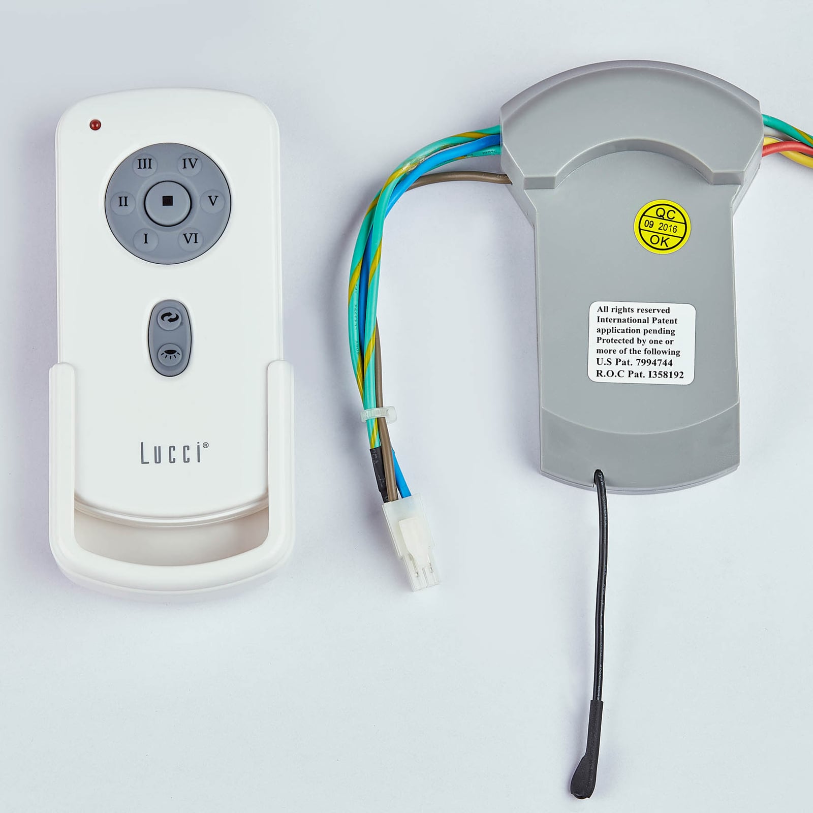 Airfusion Radar Deckenventilator eiche Ø132cm leise - Beacon