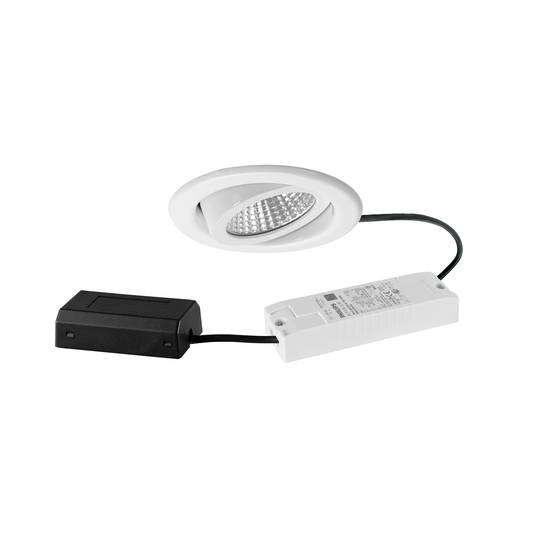 BRUMBERG Spot encastré LED BB09, DALI, boîtier de raccordement, blanc ...