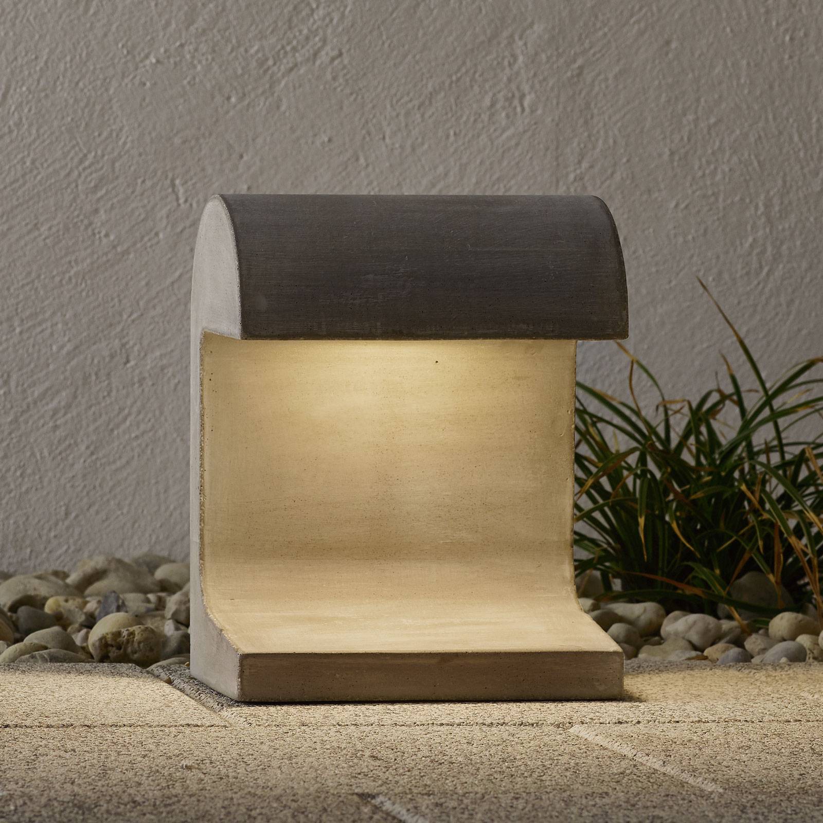 Image of FLOS Casting Concrete - lampioncino a LED, 3.000 K