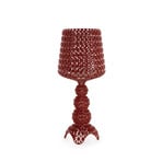 Mini Kabuki LED-Tischleuchte, dunkelrot, Höhe 70 cm - Kartell