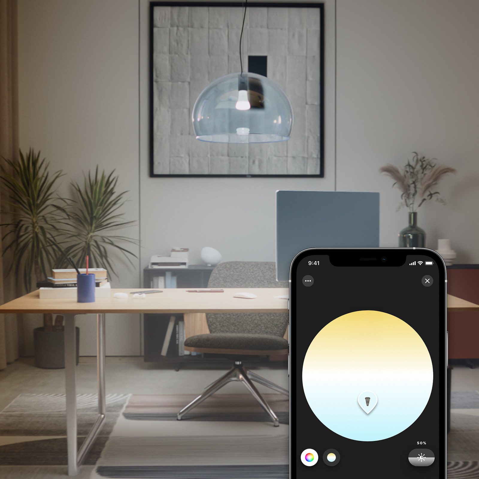 Philips Hue White Ambiance Smart E27 LED, 6 W 810 lm CCT 4-pack