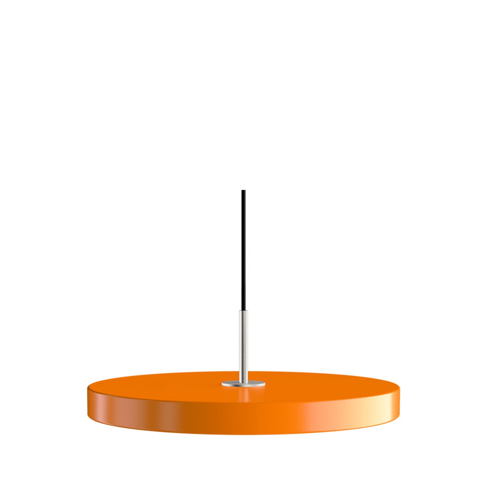 Asteria Plus pendellampe, Ø 43 cm, orange/stål UMAGE - Stue - Metal billede