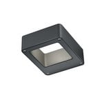 LED āra sienas lampa RENO, antracīta krāsā, platums 12 cm, metāls, IP54