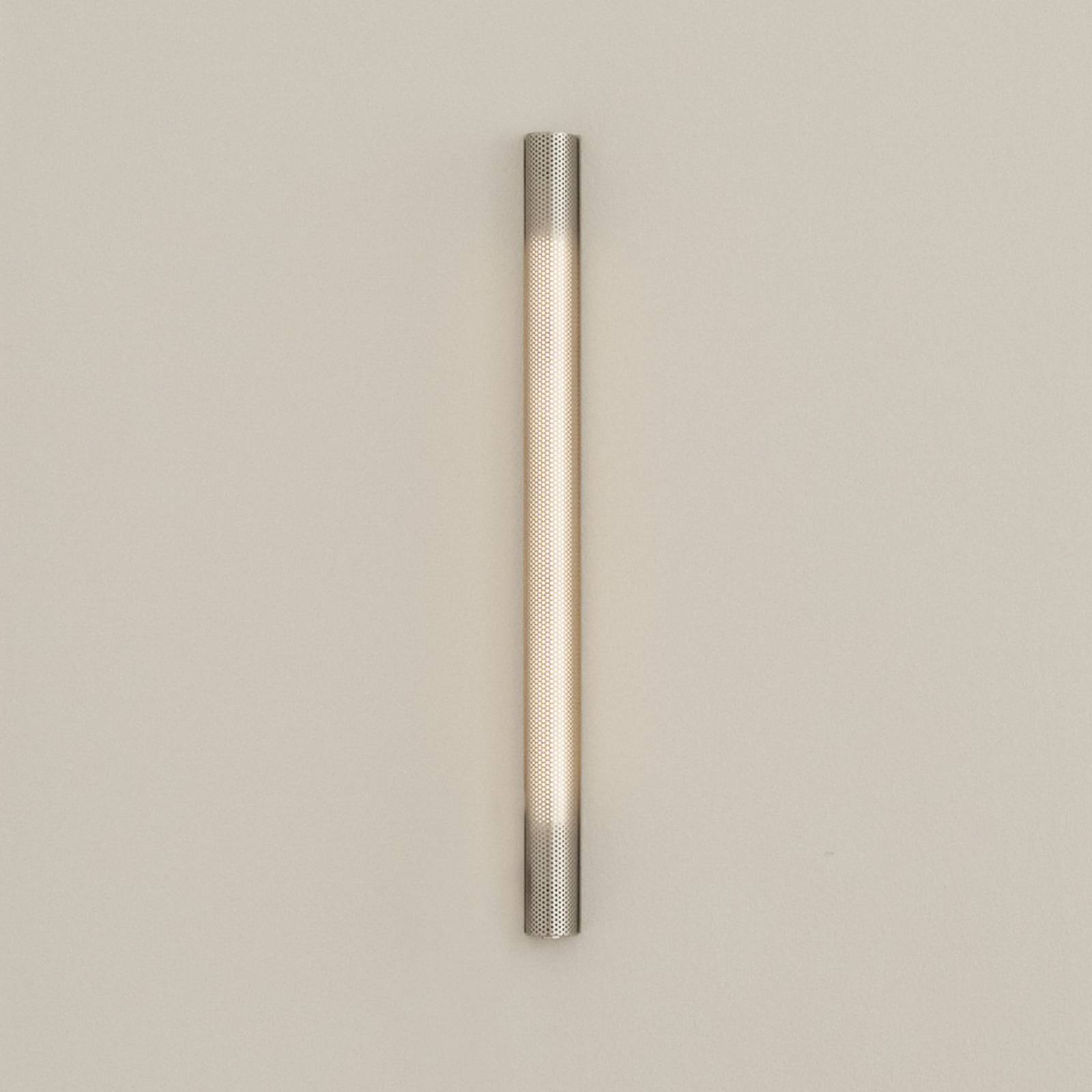 Applique murale GEJST Radent, gris acier, hauteur 70 cm, LED G13