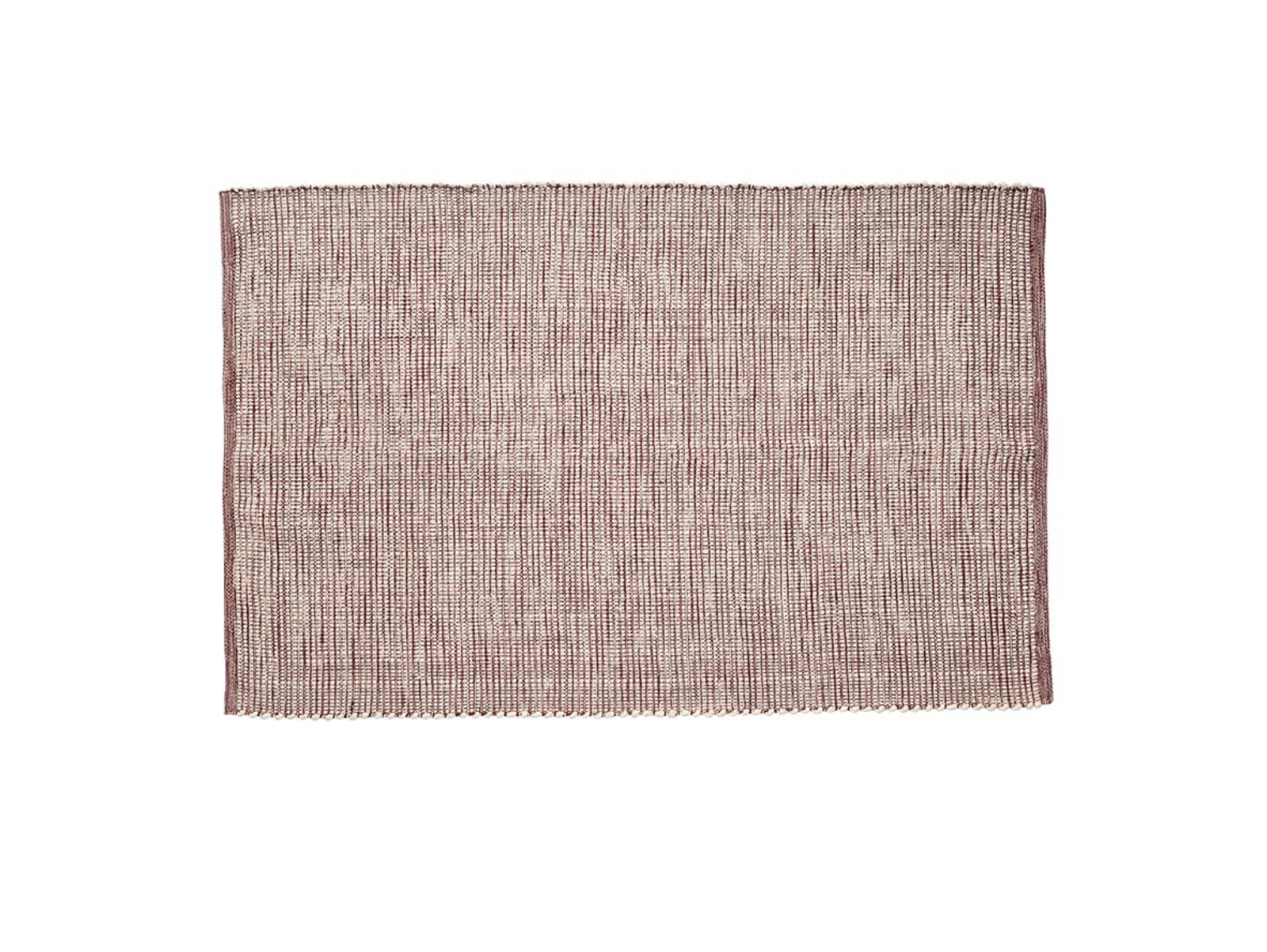 Poppy Rug 120x180 Burgundy/White - Hübsch