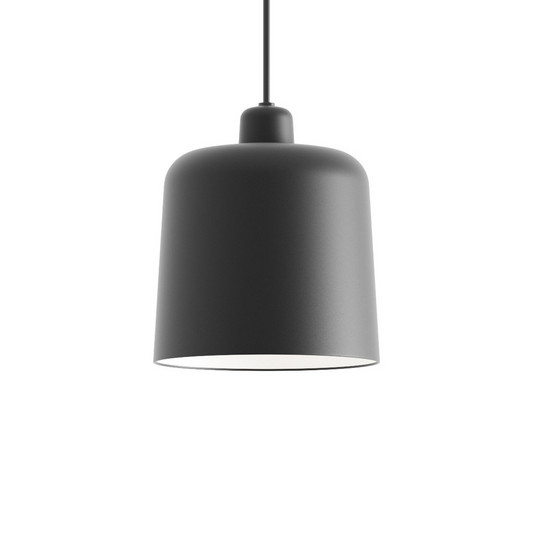 Zile Závěsná Lampa Ø20 Matt Black - Luceplan
