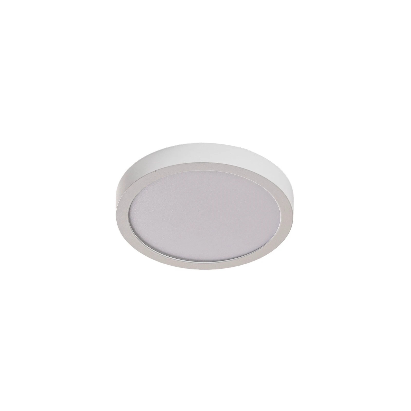 Stropné LED svietidlo Vika, okrúhle, biele, Ø 18cm