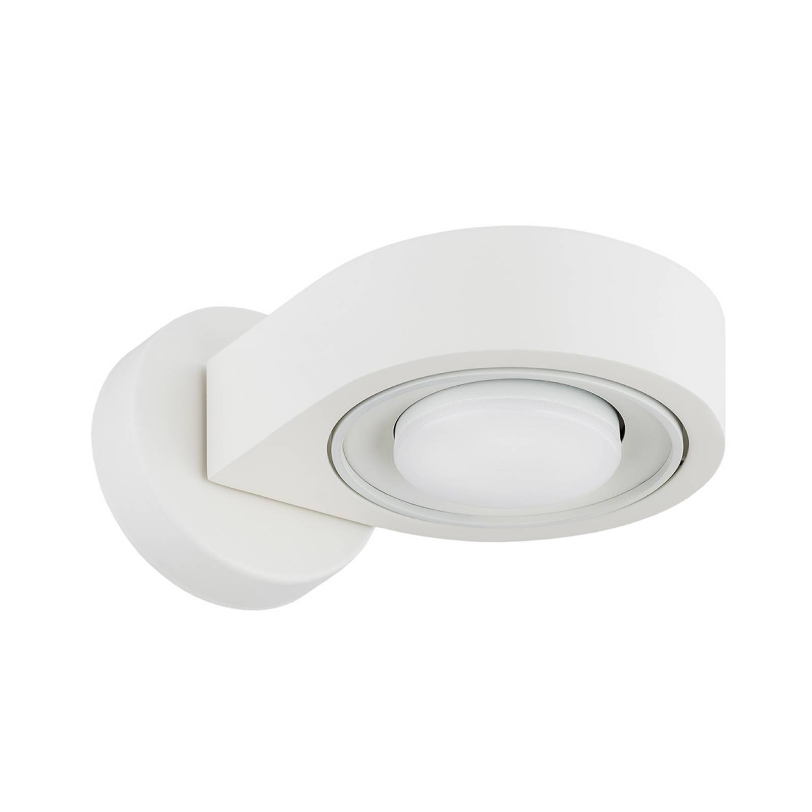 Wandspot Lili, creme, Ø 14 cm, GX53