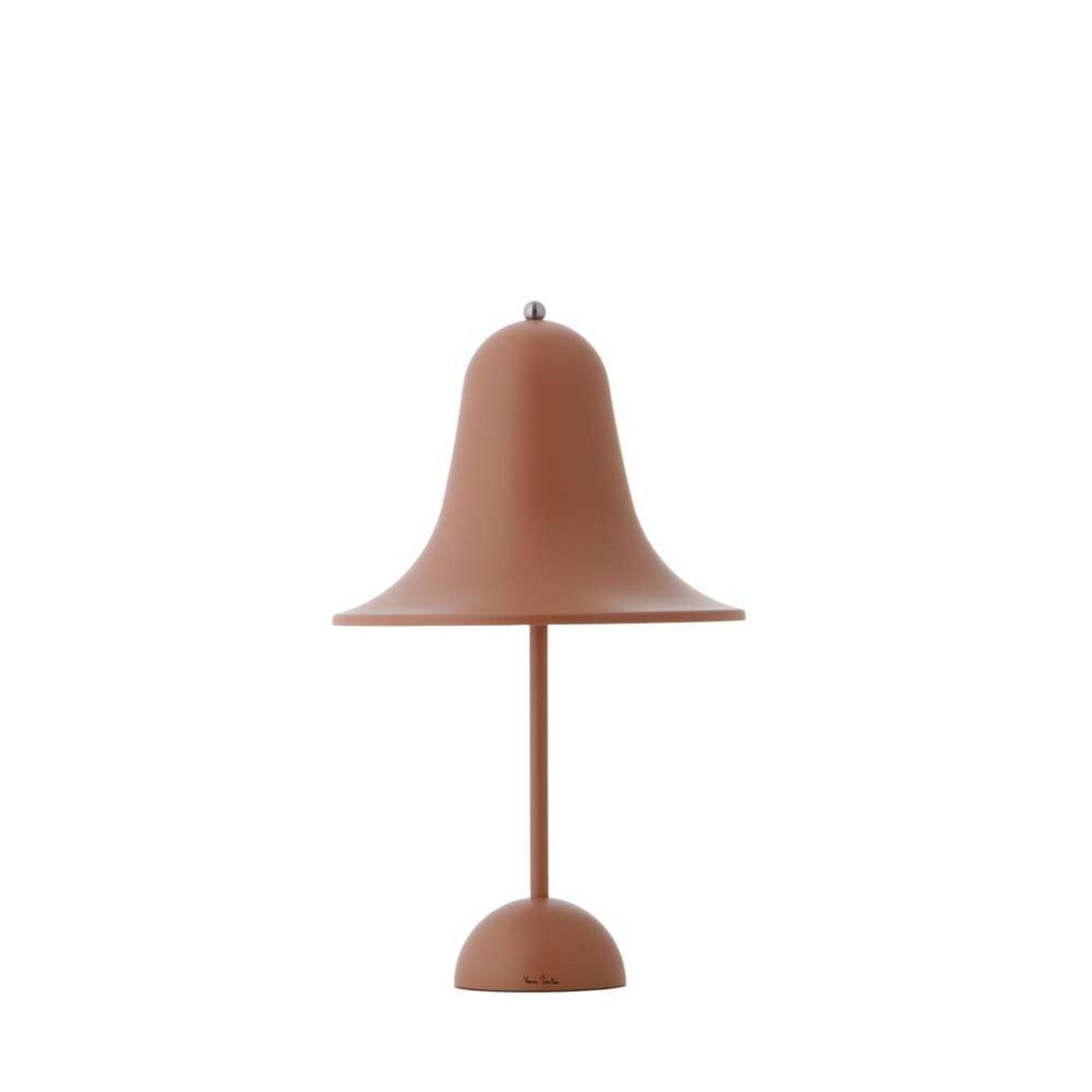 Pantop Lampada da Tavolo Portatile Opaco Terracotta - Verpan