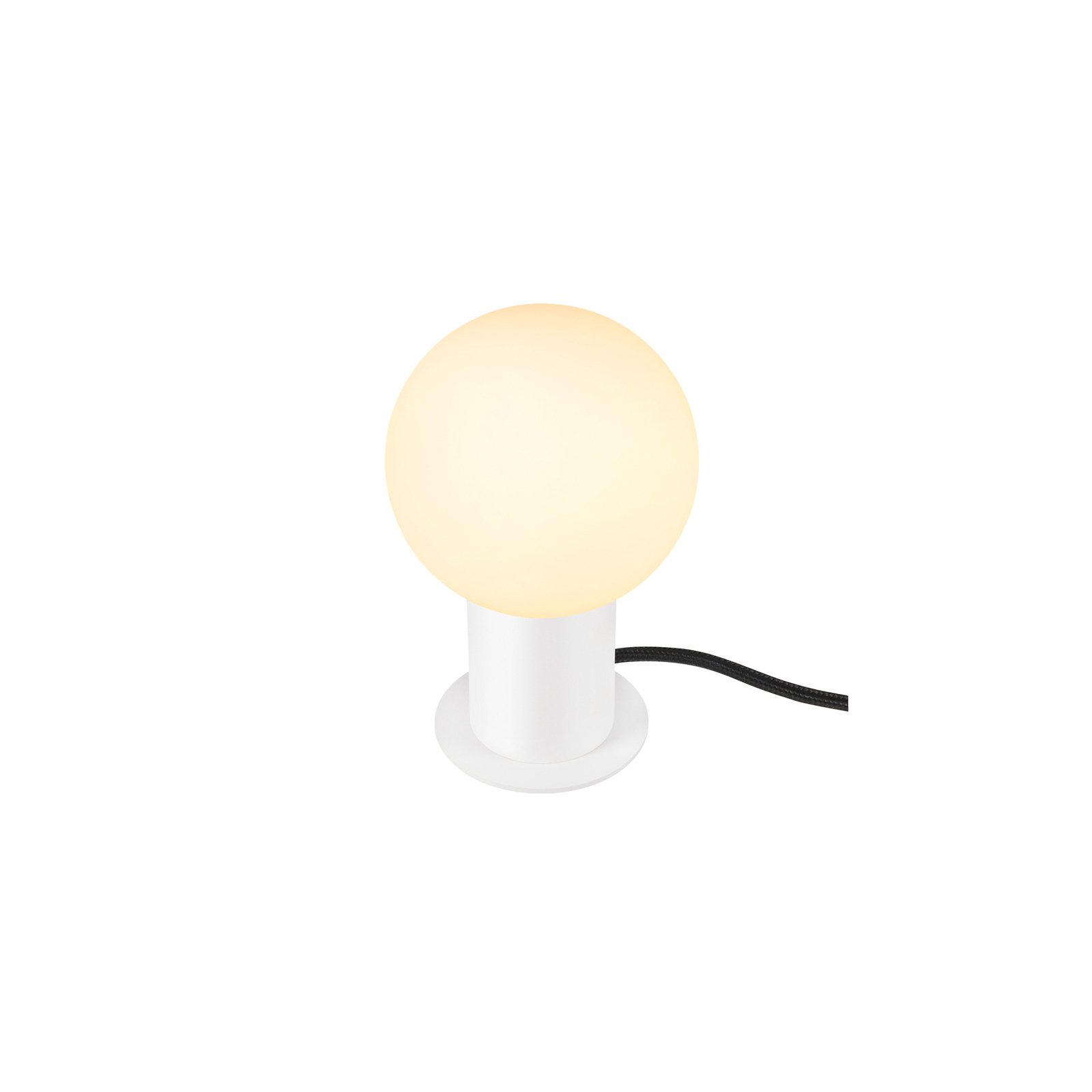 SLV Varyt lampă de masă, alb, aluminiu, înălțime 19,2 cm
