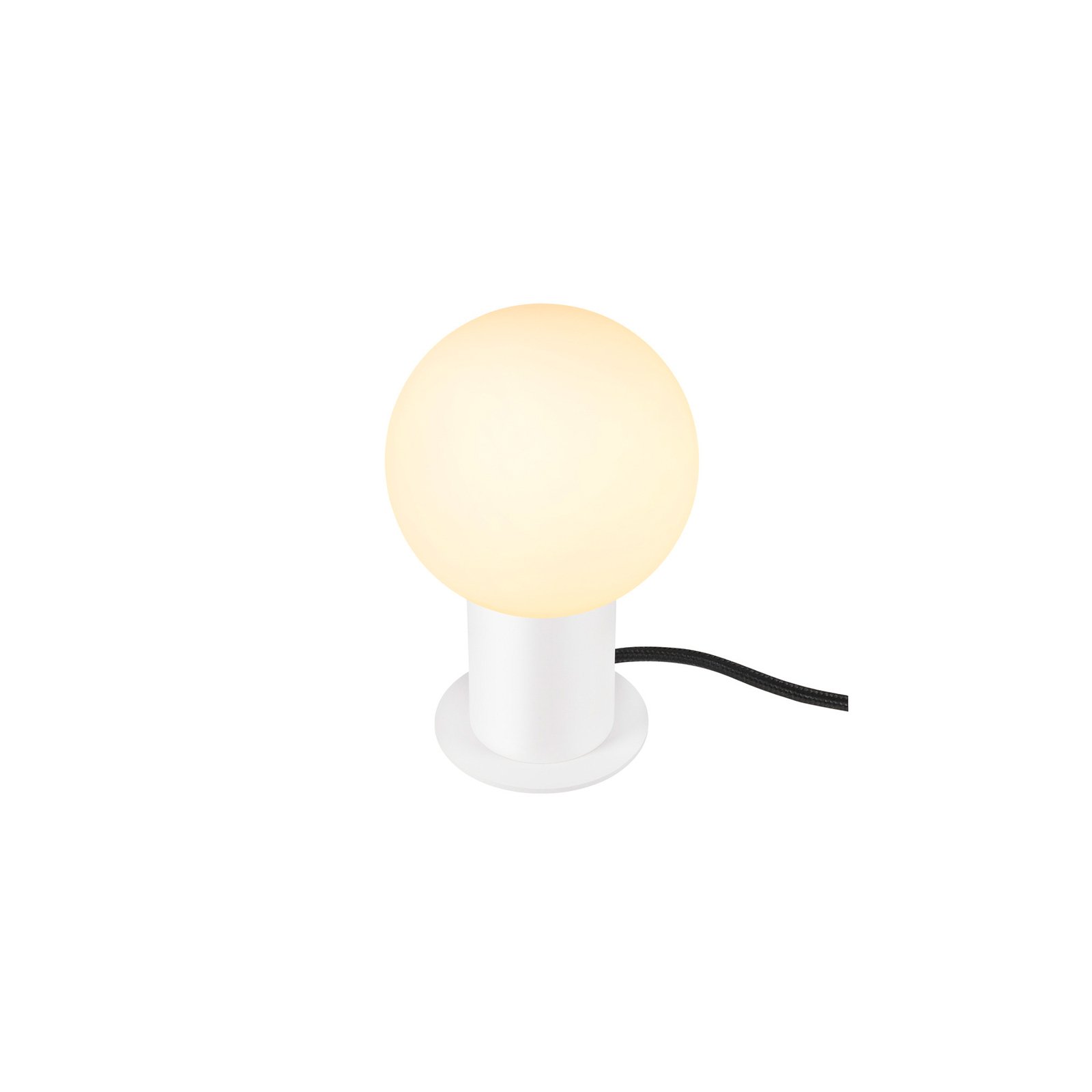 SLV Lampe de table Varyt, blanc, aluminium, hauteur 19,2 cm