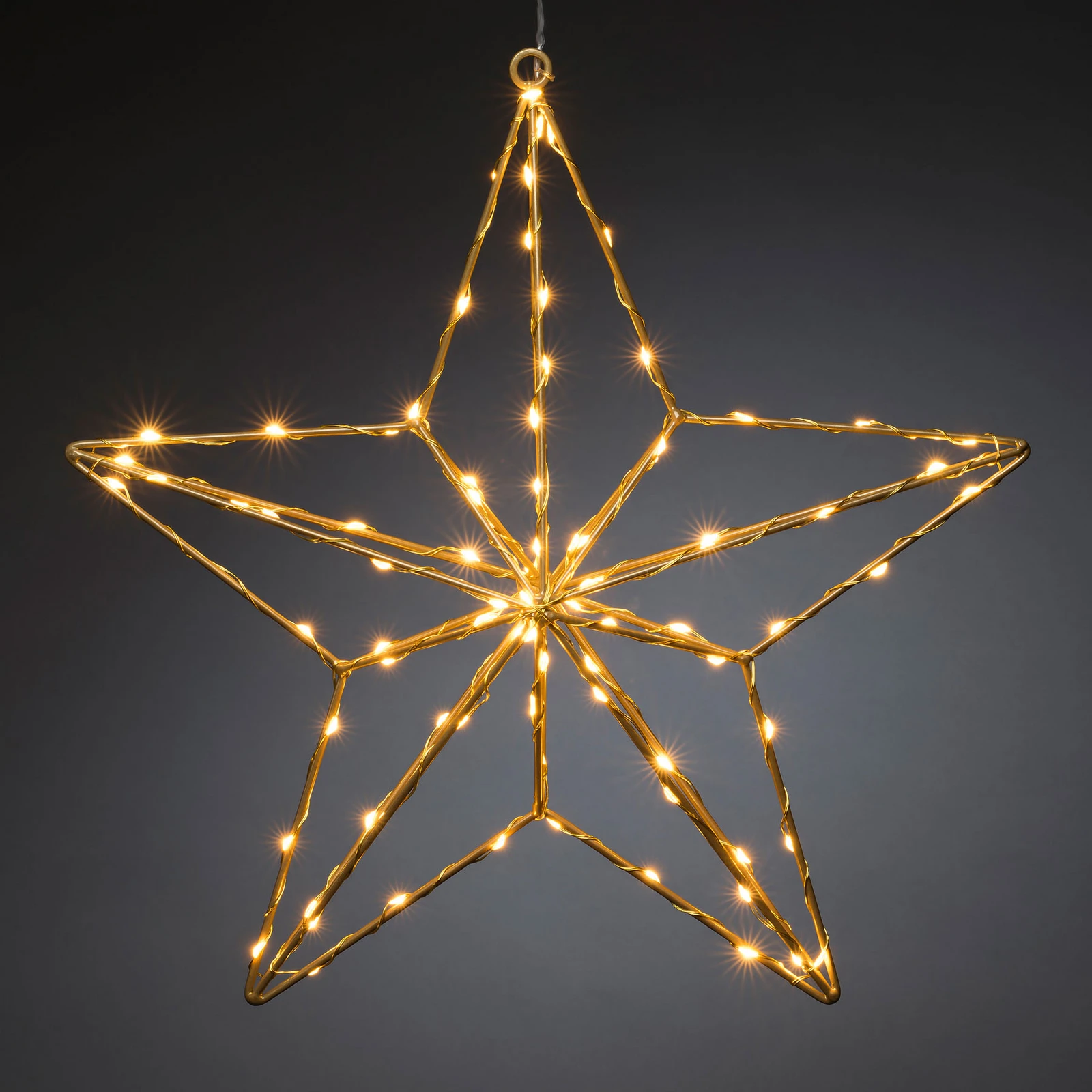 Goldene Weihnachtssterne online kaufen