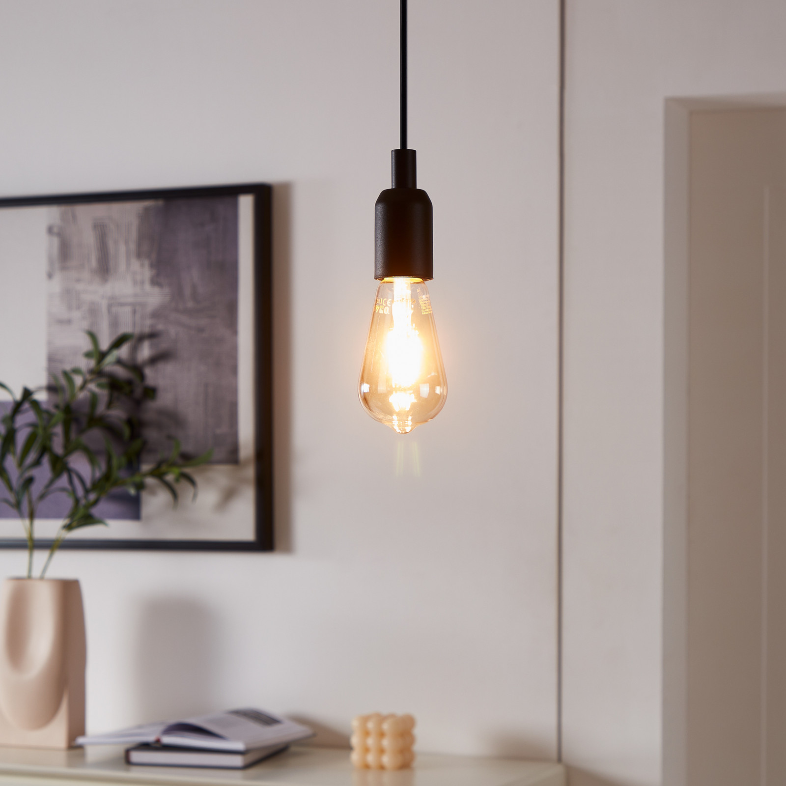 EGLO connect-z E27 ST64 lampă LED 5.5W 400lm CCT - chihlimbar