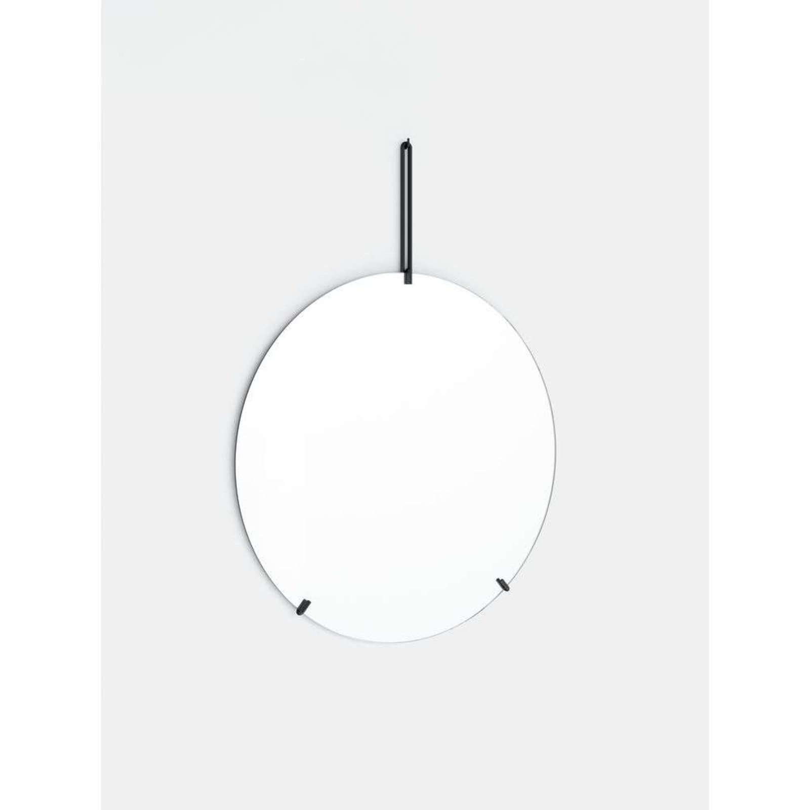 Wall Mirror Ø70 Black - Moebe