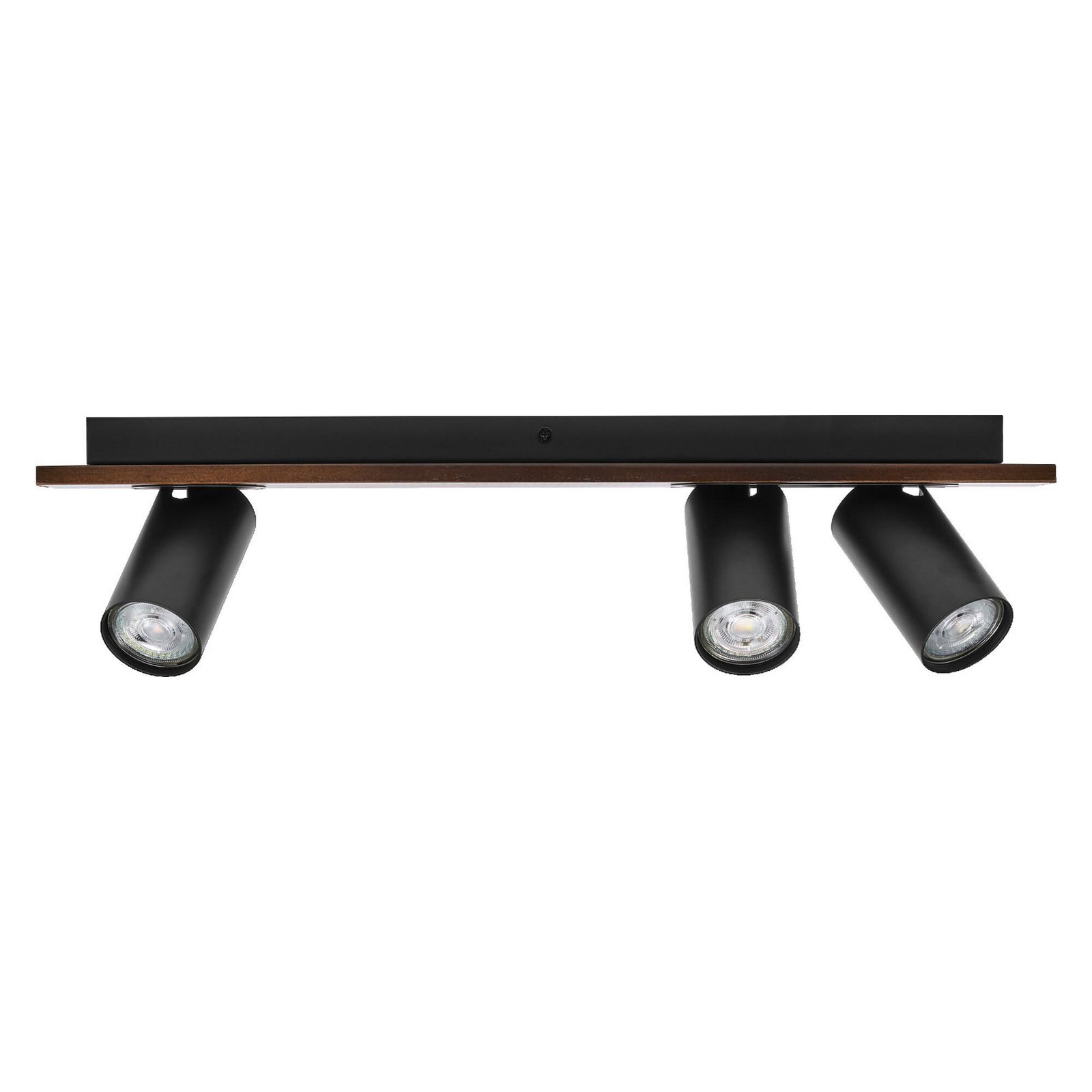 OSRAM Deckenstrahler MERCURY schwarz 3-Spot GU10-LED 927 dim