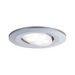 Calla chrome on/off swivel 4,000 K Ø 9 cm pack of 10 - Paulmann