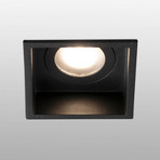 Einbauspot Hyde 1flammig Rahmen eckig IP44