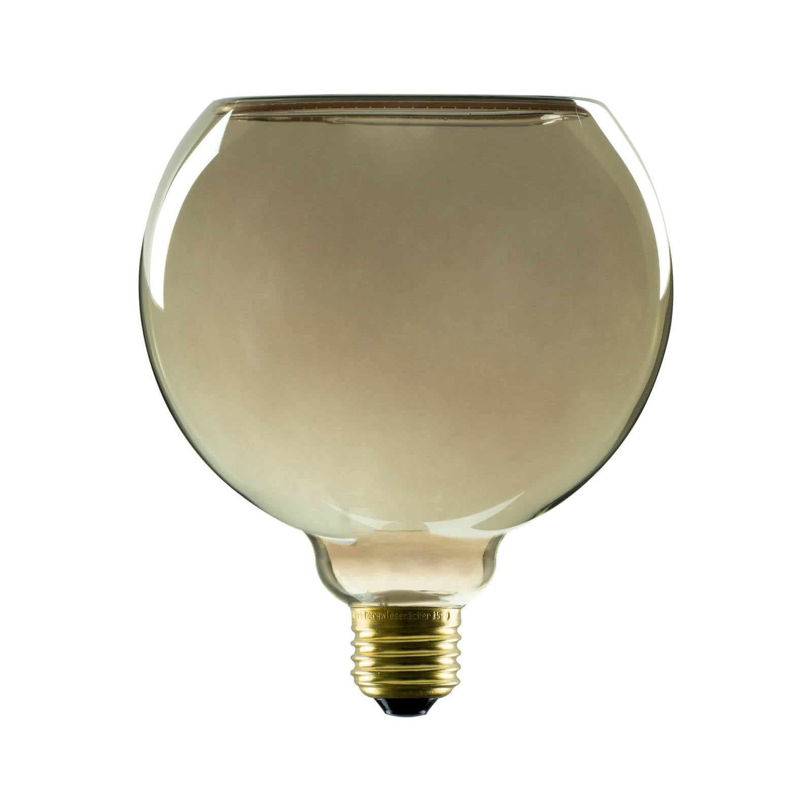 SEGULA Floating Globe G150 E27 6W grau Glas offen