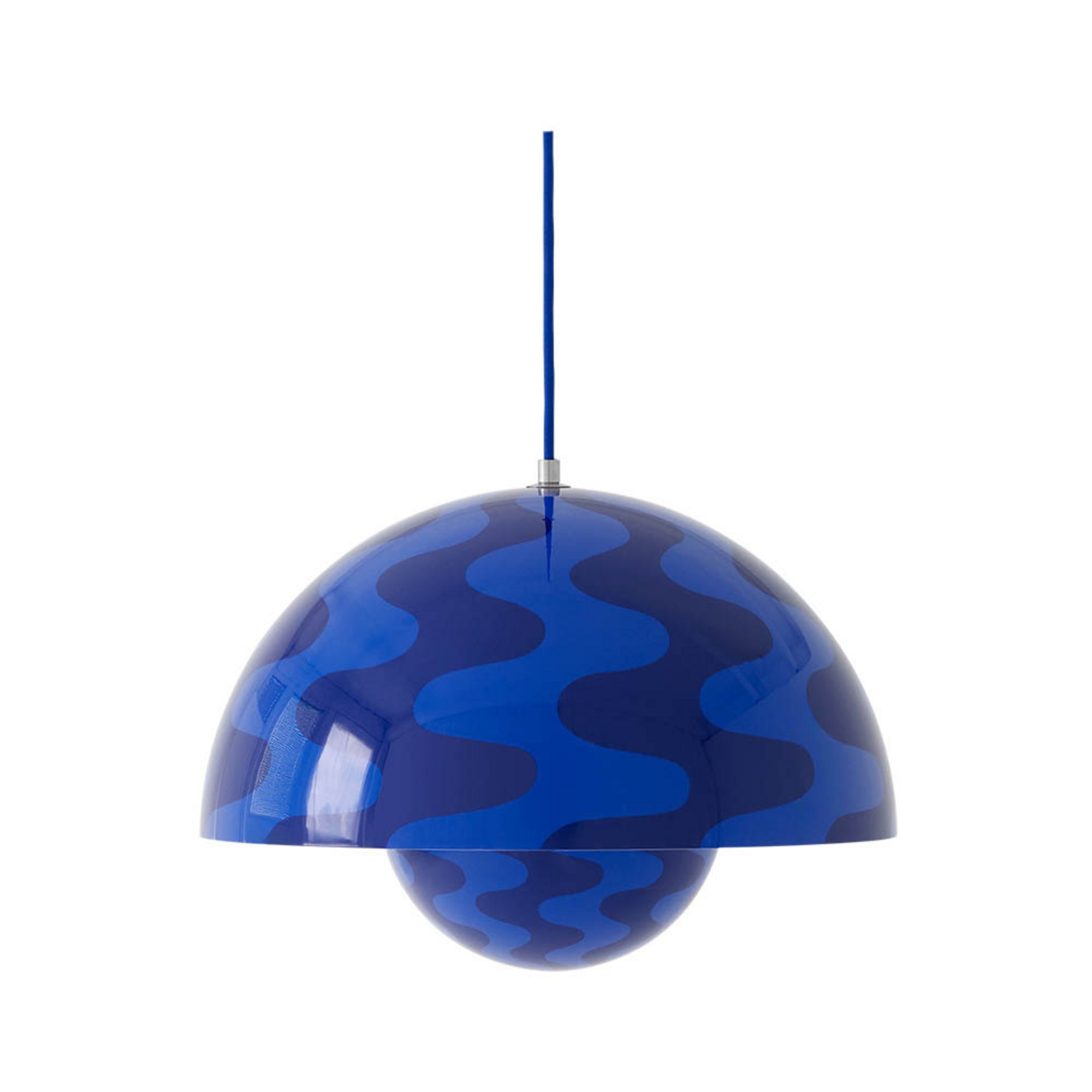 Závesné svietidlo Flowerpot VP7 Ø 37 cm modrá - &Tradition
