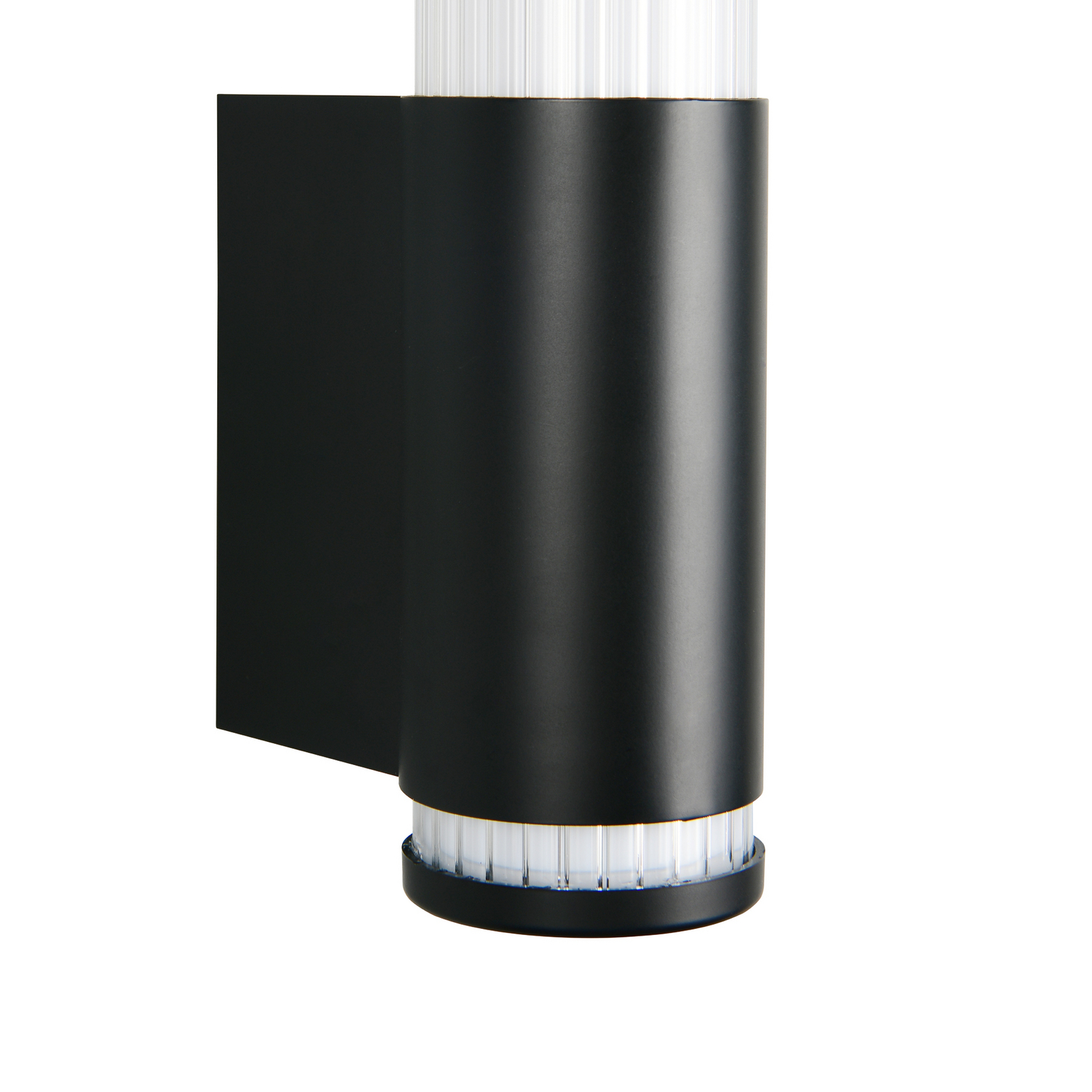 LED-seinavalgusti Stefano, mattmust, kõrgus 29 cm, metall, IP44 LED-seinavalgusti Stefano, mattmust, kõrgus 29 cm, metall, IP44