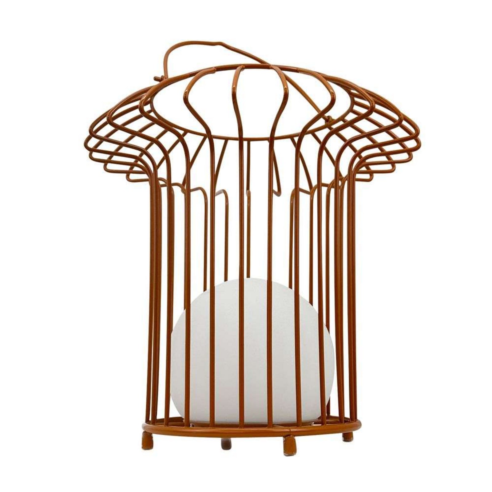 Basket Outdoor Lantern Terracotta - DybergLarsen