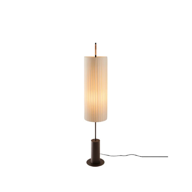 Santa & Cole - Lampe sur pied Dorica, 143 cm, marron/beige